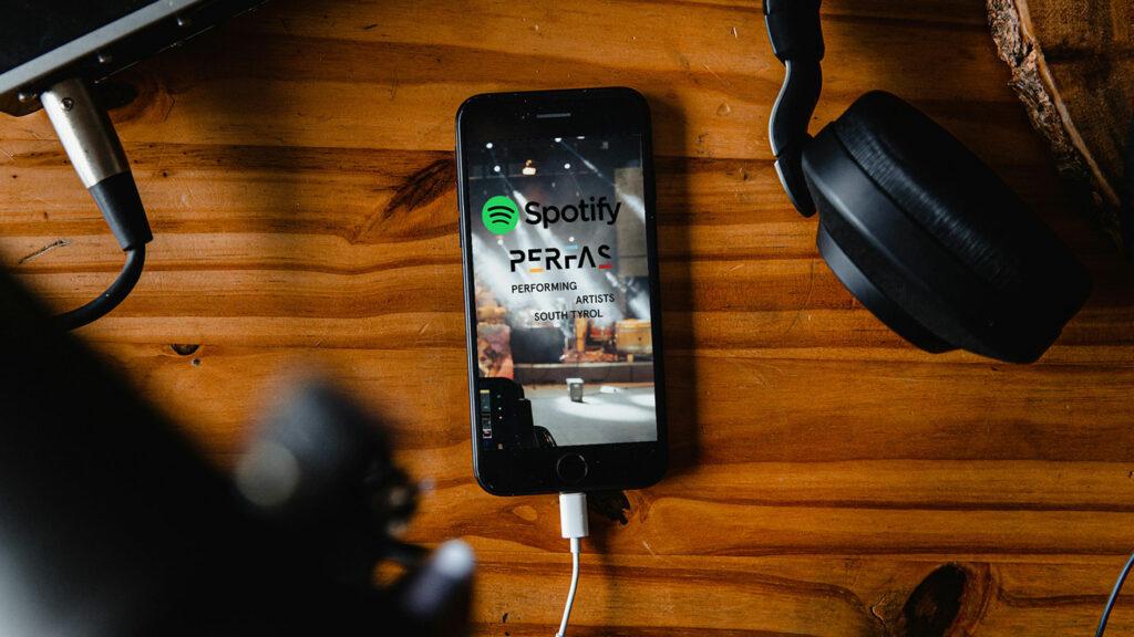 Die neue PERFAS Spotify-Playlist mit Tracks der PERFAS-Members ist online