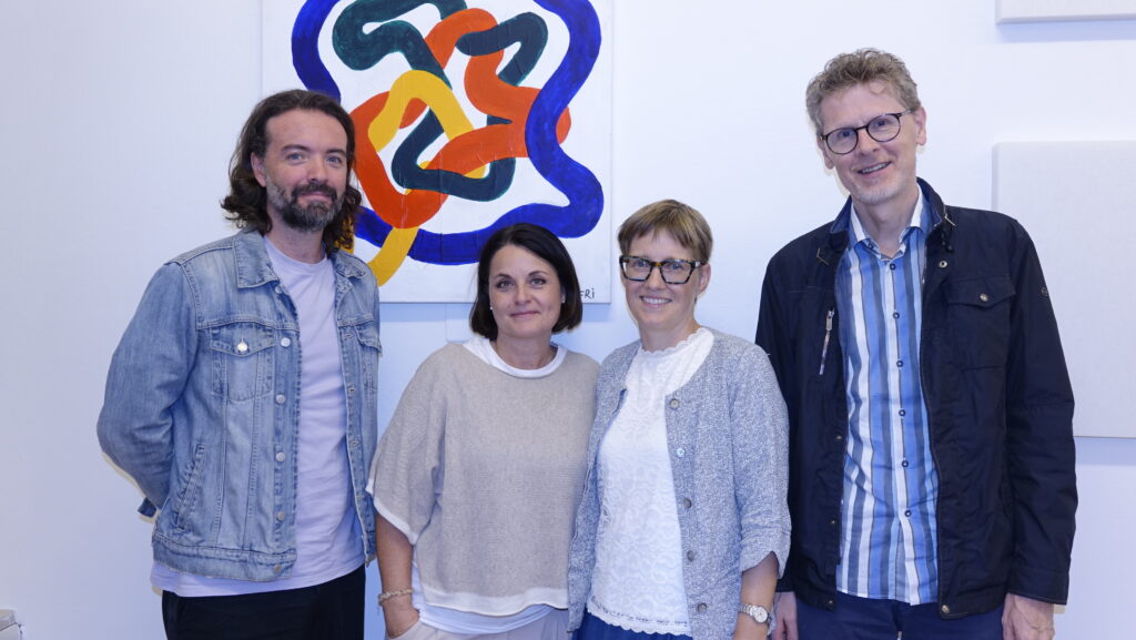 Simon Gamper, Marion Gamper, Marlene Huber, Martin Silbernagl (Foto-Credit: SALTO/Andy Odierno)